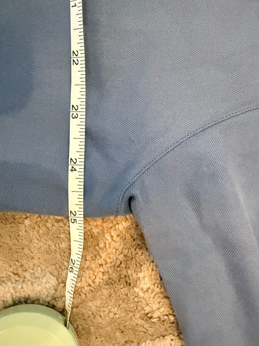 Tommy Bahama Light Blue Herringbone Collared Shirt - Picture 5 of 6